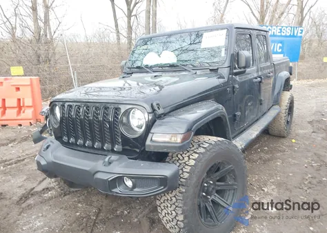 2021 Jeep Gladiator Overland 4X4 from USA, damaged, VIN 1C6HJTFG8ML617714